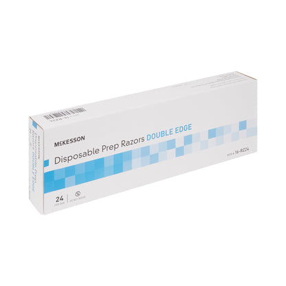 McKesson Surgical Prep Razor Double Edge Single Blade NonSterile Disposable (474851_EA)