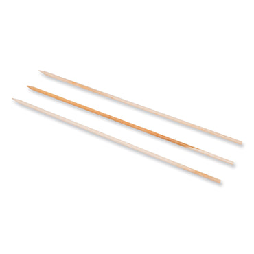 AmerCareRoyal® Wooden Skewers, 10", Natural, 1,000/Box, 3 Boxes/Carton (RPPR818)