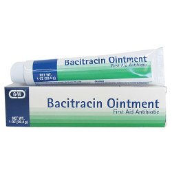 G & W® First Aid Antibiotic Bacitracin Ointment 1 oz. Tube (476178_EA)