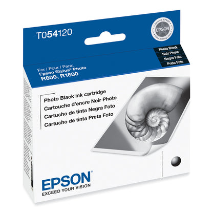 Epson® T054120 (54) Ink, 400 Page-Yield, Photo Black (EPST054120)
