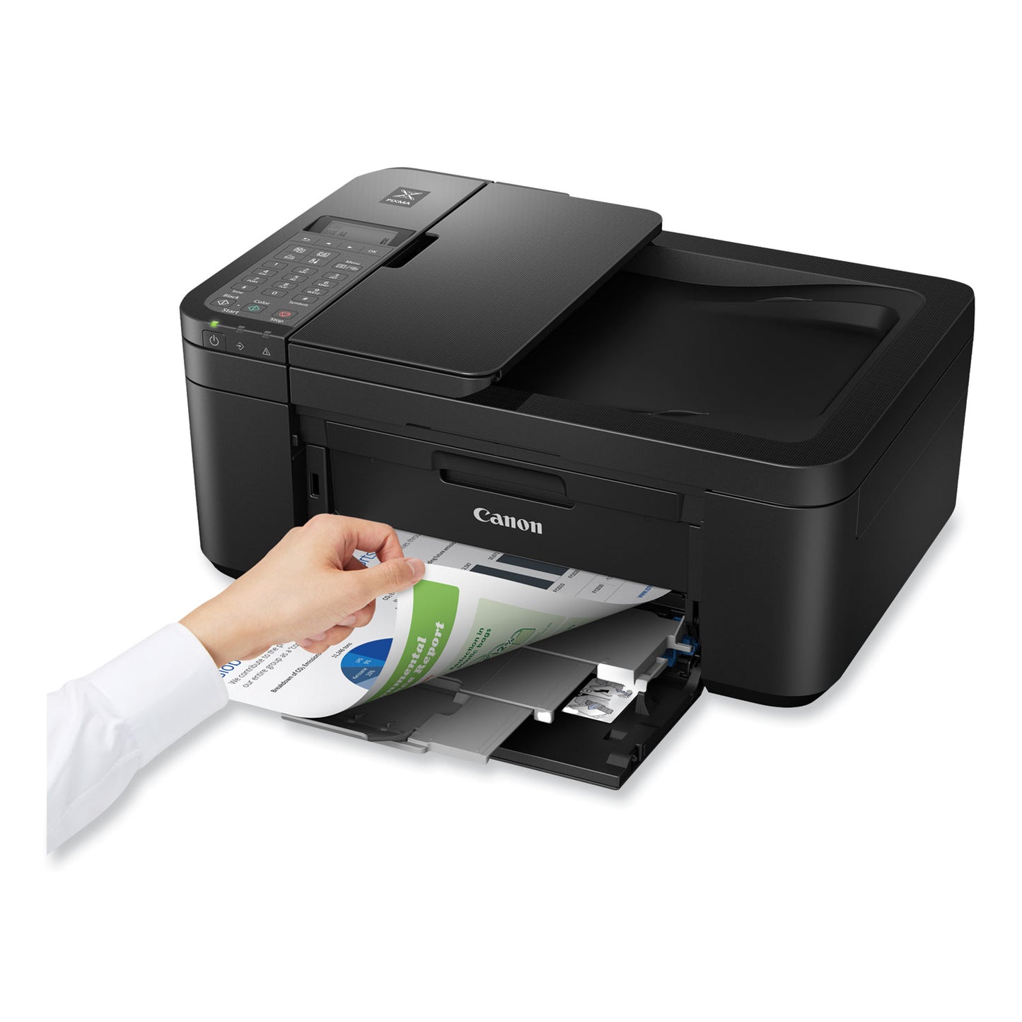 Canon® PIXMA TR4720 All- in-One Printer, Copy/Fax/Print/Scan, Black (CNM5074C002)
