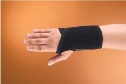 Modabber™ Wrist Brace Aluminum / Neoprene Right Hand Black One Size Fits Most (703750_EA)