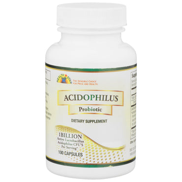 HEALTHSTAR® Probiotic Dietary Supplement 100 per Bottle Capsule (852556_BT)