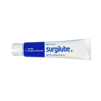 Surgilube® Lubricating Jelly - Carbomer free 4.25 oz. Tube Sterile (1017415_CS)