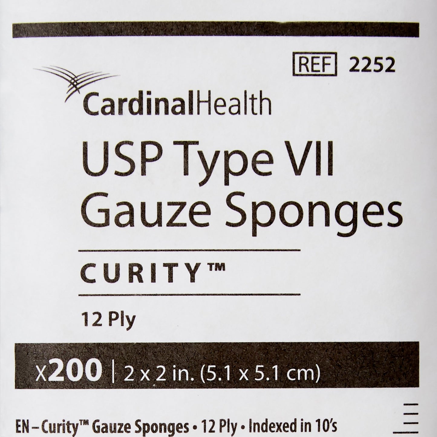 Curity™ Gauze Sponge 2 X 2 Inch 12-Ply NonSterile 200 per Pack (9979_BG)