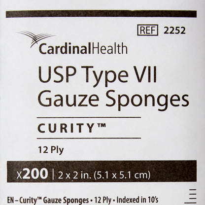 Curity™ Gauze Sponge 2 X 2 Inch 12-Ply NonSterile 200 per Pack (9979_CS)