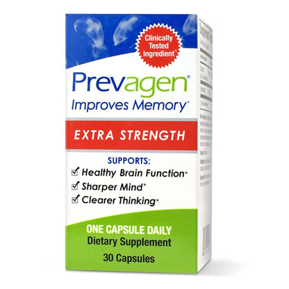Prevagen® Extra Strength Brain Health Supplement Vitamin D / Apoaequorin 50 mcg - 20 mg Strength Capsule 30 per Bottle (1232020_BT)