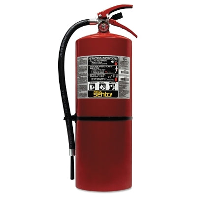 Ansul SENTRY Dry Chemical Hand Portable Extinguishers, Class ABC Fires, 20 lb Cap. Wt. (850-434747)