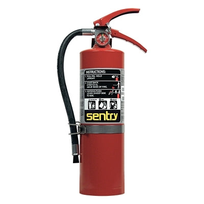 Ansul SENTRY Dry Chemical Hand Portable Extinguisher, w/Vehicle Bracket, ABC, 5 lb (850-442258)