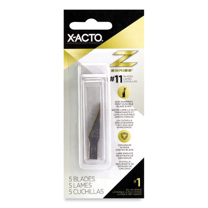 X-ACTO® Z Series #11 Replacement Blades, 5/Pack (EPIXZ211W)