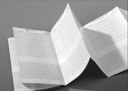Vital Signs® Recording Chart Paper Z-Fold Red Grid (411293_PK)