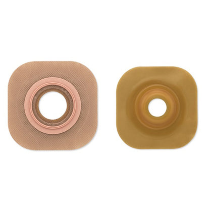 FlexWear™ Ostomy Barrier Precut, Standard Wear Without Tape 44 mm Flange Green Code System Hydrocolloid 1-1/4 Inch Opening (505938_BX)
