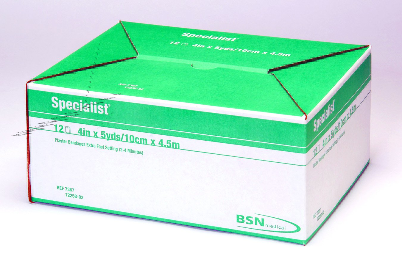 Specialist® Plaster Splint 5 X 30 Inch Plaster of Paris White (4803_BX)