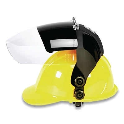 SureWerx® DP4™ Series Multi-Purpose Faceshield, Flip-Up IR Window & Unv Hard Hat Slot Adaptor, AF/Clear, Sh 6 IR, 9 in H x 12.125 in L (851-S32162)