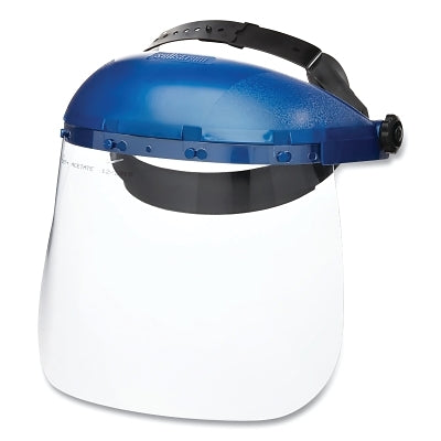 SureWerx® 390 Series Single Crown, Window and Ratcheting Headgear, Clear, 12 in L x 7 in H (851-S39110)