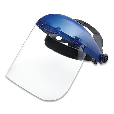 SureWerx® 390 Series Single Crown, Window and Universal Hard Hat Slot Adaptor, Blue/Clear (851-S39210)