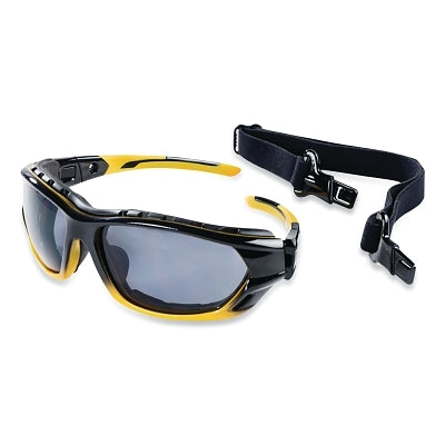 SureWerx® XPS530 Sealed Series Protective Eyewear Safety Glasses, I/O Lens, Polycarbonate, Ylw/Blk Frame (851-S70002)