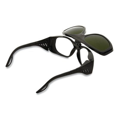 SureWerx® X35 Series Flip Up Protective Eyewear Safety Glasses, SH 3 Lens, Polycarbonate, Blk Frame (851-S72903)