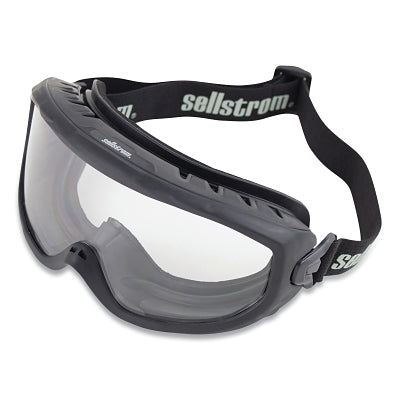 SureWerx® Odyssey II Fire and Riot Goggle, Clear Lens, Black Frame, Non-Vented (851-S80225)