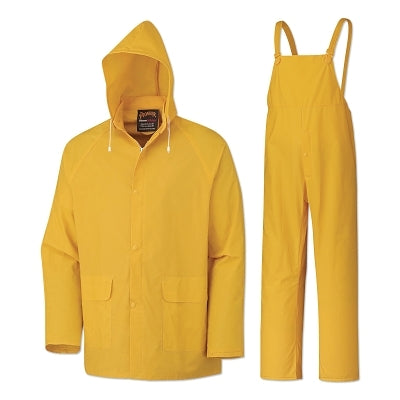 SureWerx® Storm Master® 3-Piece Rain Suit, 0.35 mm, Yellow, 3X-Large (852-V3010460U-3XL)