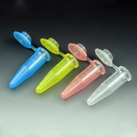 Globe Scientific Microcentrifuge Tube Plain 1.5 mL Snap Cap Polypropylene Tube (537783_CS)