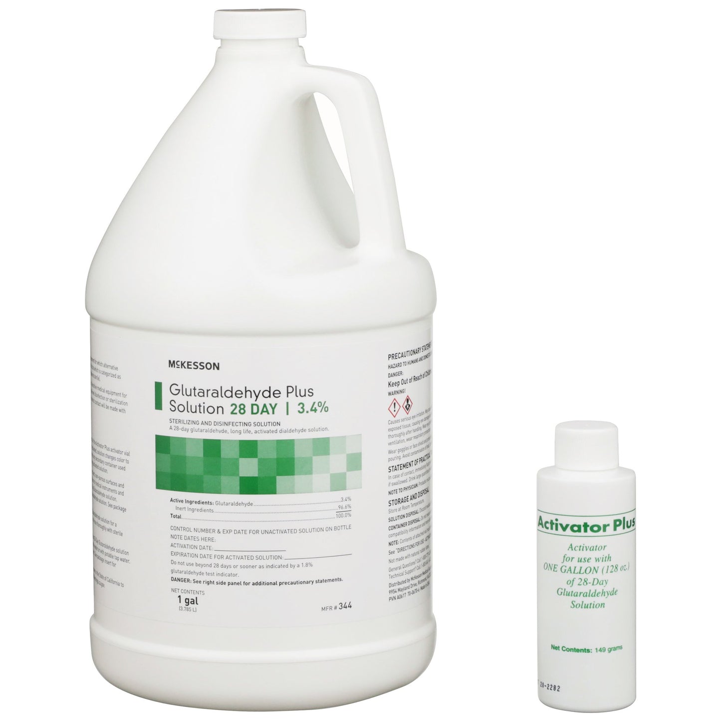 REGIMEN® Glutaraldehyde High-Level Disinfectant Activation Required Liquid 1 gal. Jug Reusable (862479_CS)