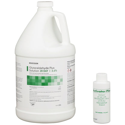 REGIMEN® Glutaraldehyde High-Level Disinfectant Activation Required Liquid 1 gal. Jug Reusable (862479_CS)