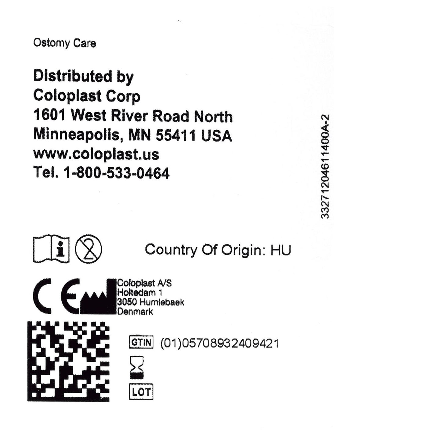 Brava® Thick Ostomy Seal 3/4 Inch (18mm) Stoma 2-1/4 Inch (57 mm) 4.2mm Thick (1151660_BX)