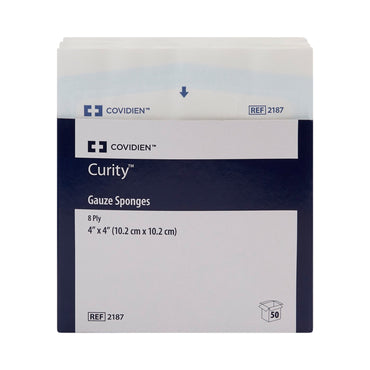 Curity™ Gauze Sponge 4 X 4 Inch 8-Ply Sterile 2 per Pack (688659_CS)