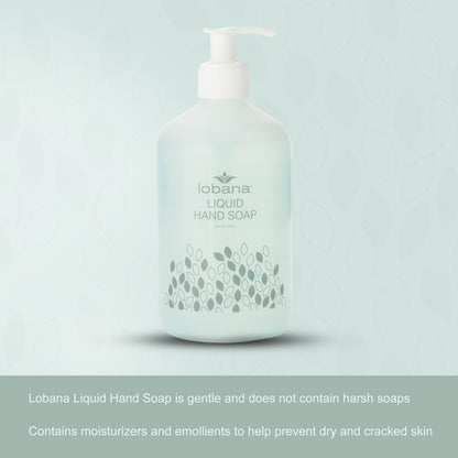 Lobana® Antimicrobial Soap Liquid 16 oz. Pump Bottle Scented (204222_CS)