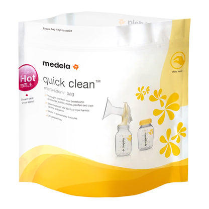 Medela Quick Clean™ Micro-Steam™ Bags For Breast Pump Accessories (812218_CS)