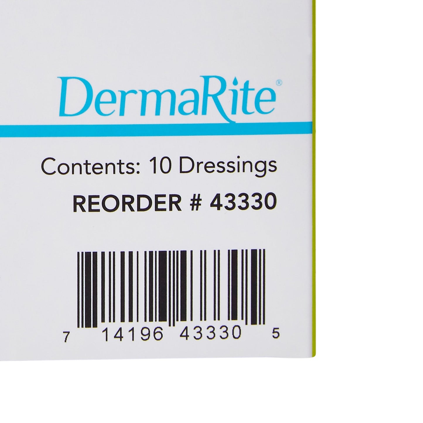 ComfortFoam™ Border Foam Dressing 3 X 3 Inch With Border Waterproof Backing Silicone Adhesive Square Sterile (946493_EA)