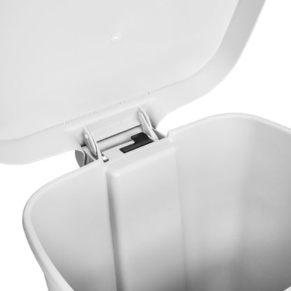 McKesson Trash Can 52 Quart / 13 gal. White Plastic Rectangular (1223698_EA)