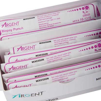 McKesson Argent™ Biopsy Punch Dermal 8 mm (1175178_CS)