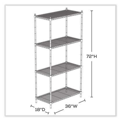 industrial-wire-shelving-four-shelf-36w-x-18d-x-72h-metallic-gray-ships-in-1-3-business-days-saf5285gr_2