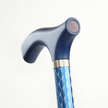 Switch Sticks® Folding Cane Aluminum 32 to 37 Inch Height Azure Blue (1050005_EA)