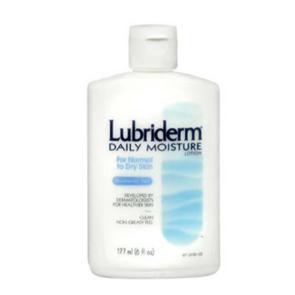 Lubriderm® Hand and Body Moisturizer 6 oz. Bottle Unscented Lotion CHG Compatible (695070_CS)