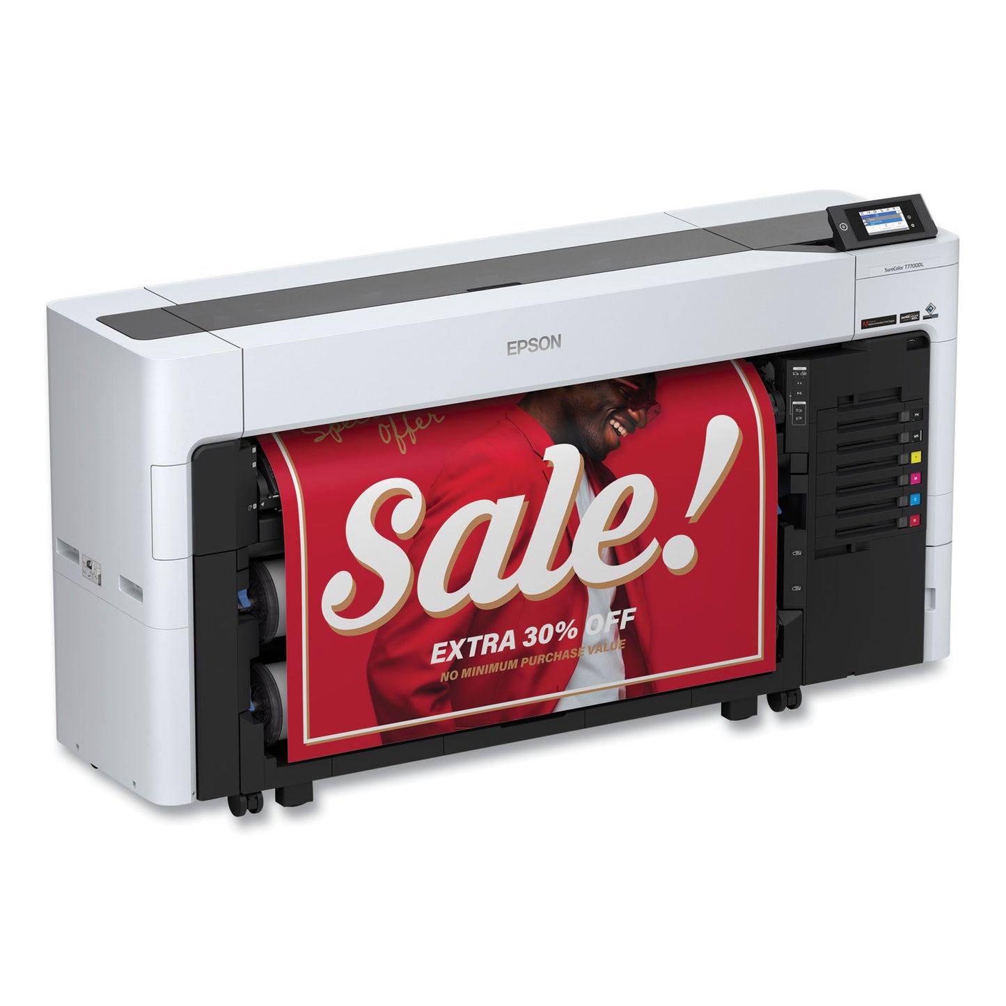 Epson® SureColor T7770DL 44" Wireless Large-Format Dual-Roll CAD/Technical Printer (EPSSCT7770DL)