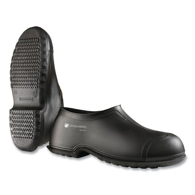 Dunlop® Protective Footwear Overshoes, Medium, 4 in, PVC, Black (868-8601000MD)