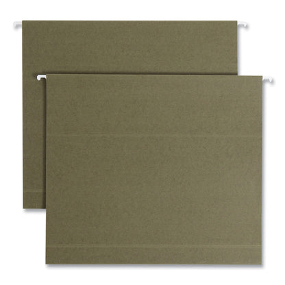 Smead Box Bottom Hanging File Folders, Letter Size, Standard Green, 25/Box (SMD65090)