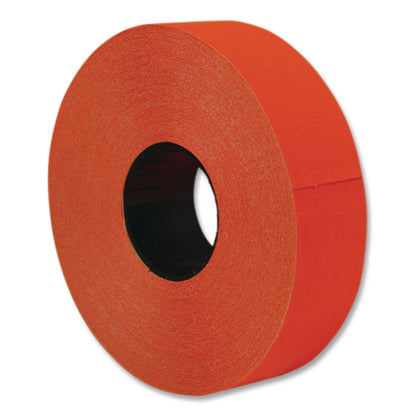 Garvey® One-Line Pricemarker Labels, Red, 2,500 Labels/Roll (GRV098613)