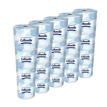 Kleenex® Cottonelle® Professional Toilet Tissue White 2-Ply Standard Size Cored Roll 451 Sheets 4 X 4 Inch (532821_CS)