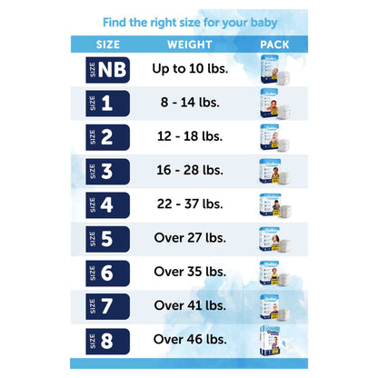 Comfees® Youngsters Unisex Youth Incontinence Brief Size 8 Disposable Heavy Absorbency (1254293_BG)