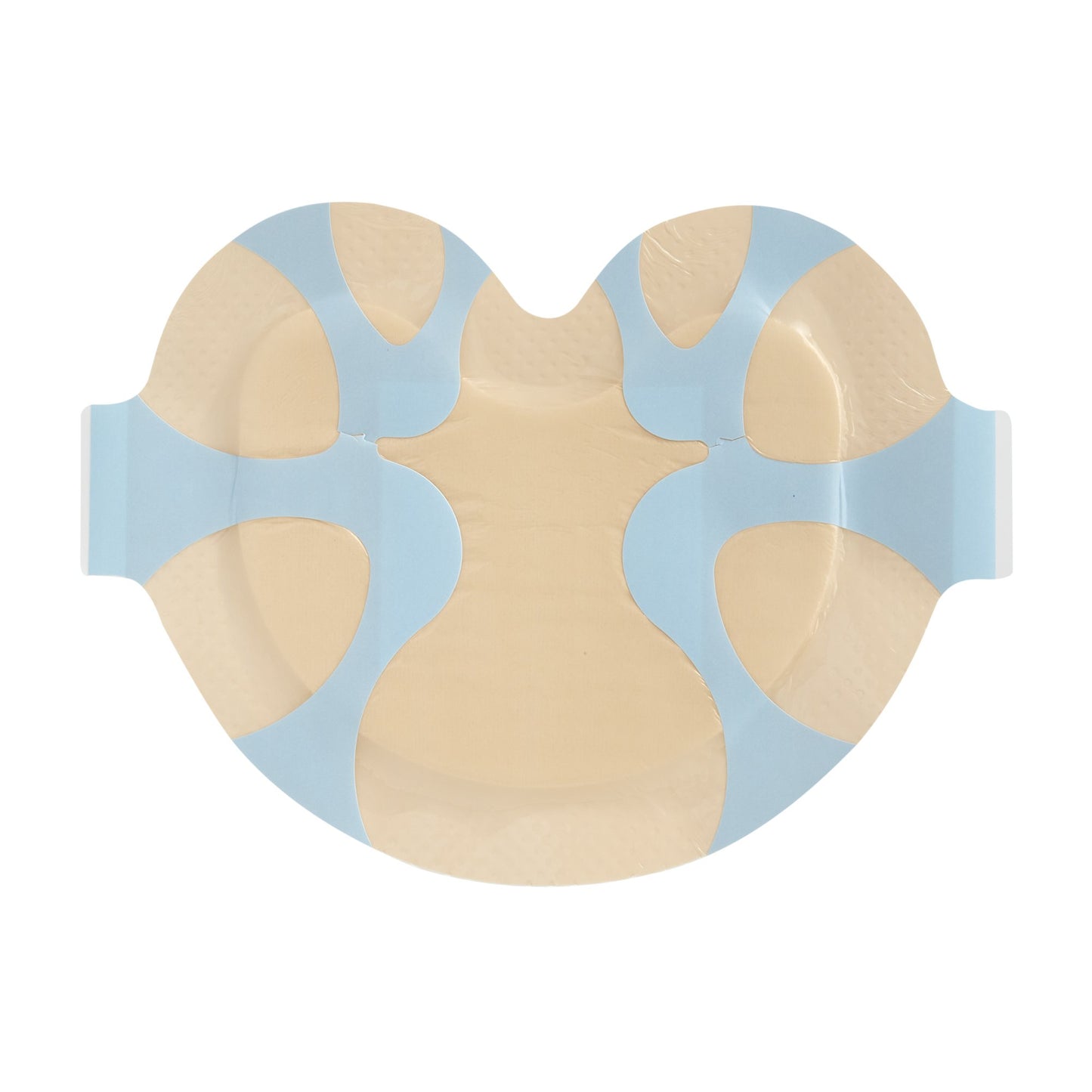 3M™ Tegaderm™ Foam Dressing 7-1/4 X 8-3/4 Inch With Border Film Backing Silicone Adhesive Large Sacral Sterile (1078889_CS)