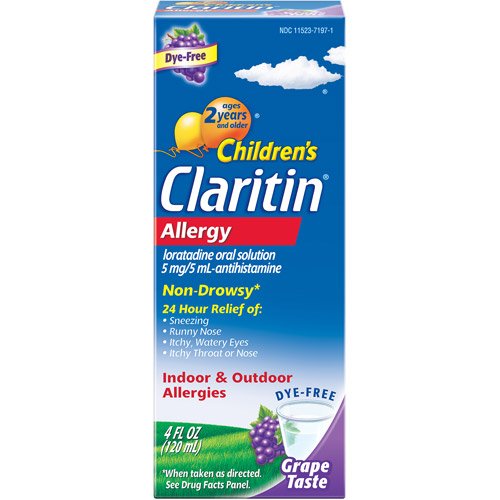 Children's Claritin® Children's Allergy Relief 5 mg / 5 mL Strength Syrup 4 oz. (718334_EA)