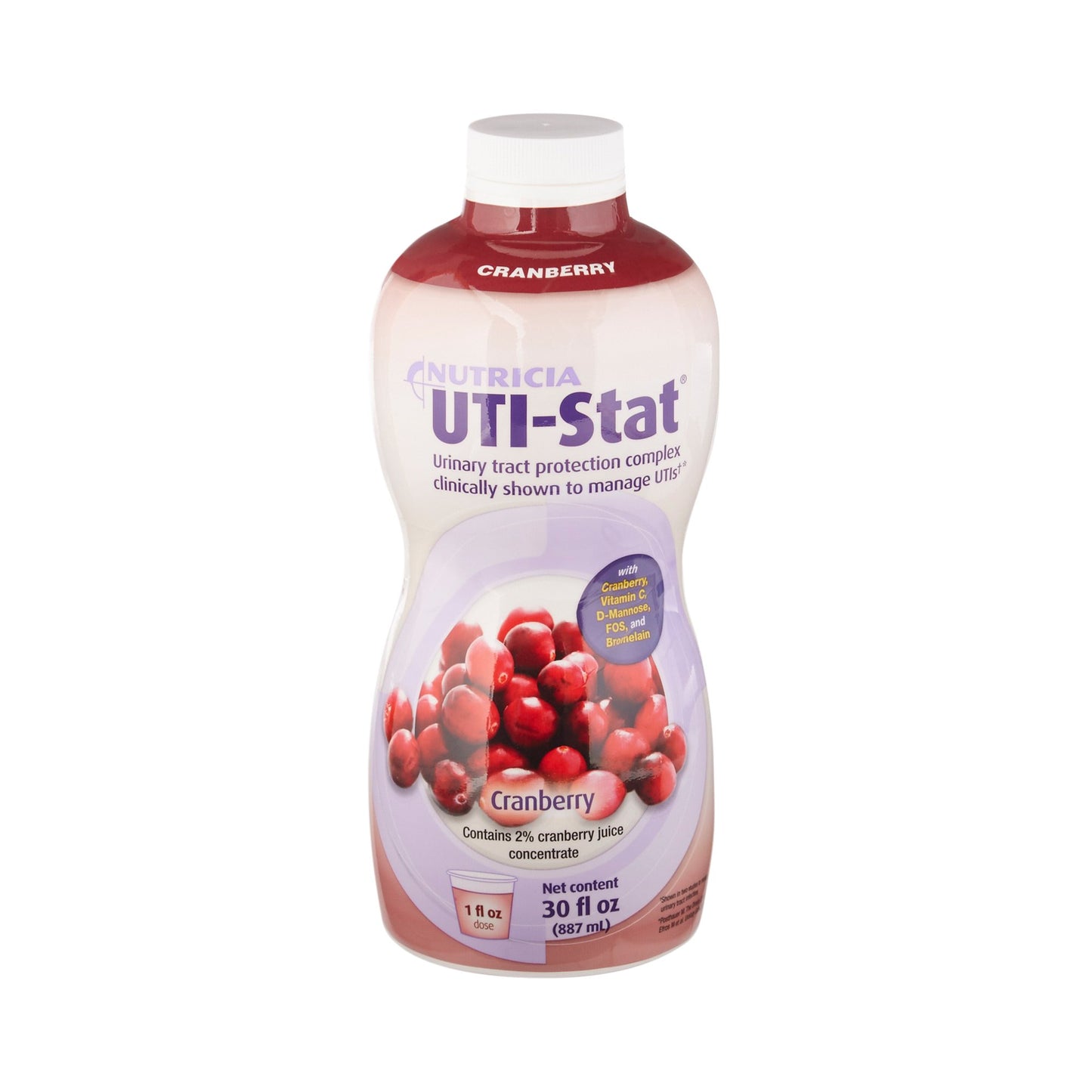 UTI-Stat® Oral Supplement Cranberry Flavor Liquid 30 oz. Bottle (662525_EA)