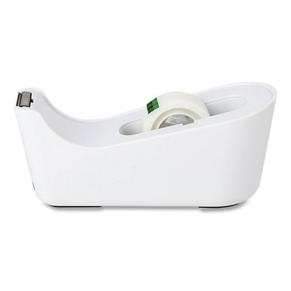 Scotch® C18 Desktop Dispenser, 1" Core, White (MMMC18MX)