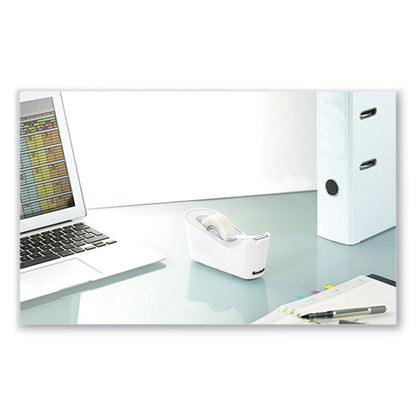 Scotch® C18 Desktop Dispenser, 1" Core, White (MMMC18MX)
