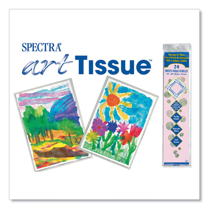 Pacon® Spectra Art Tissue, 23 lb Tissue Weight, 20 x 30, Baby Pink, 24/Pack (PACP0059042)