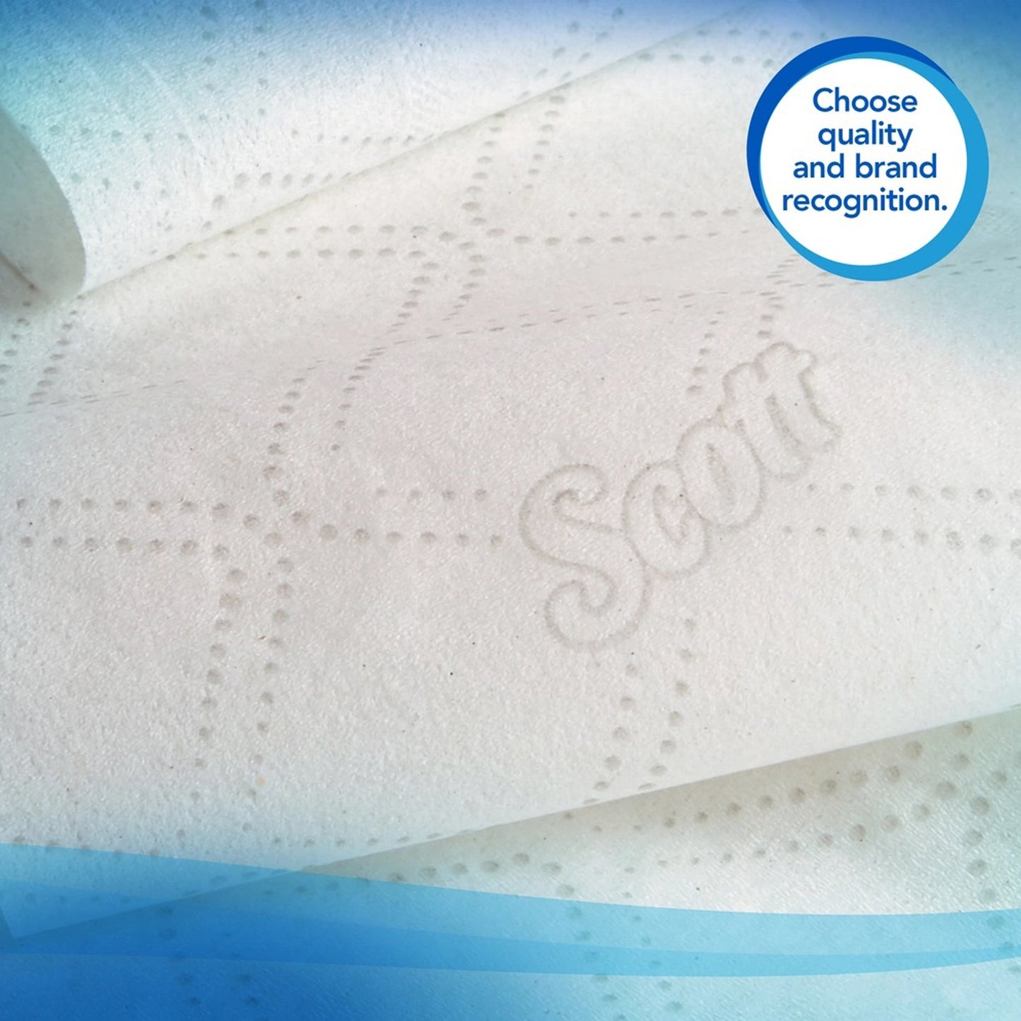 Scott® Essential Coreless JRT Toilet Tissue White 2-Ply Jumbo Size Coreless Roll Continuous Sheet 3-3/4 Inch X 1150 Foot (462011_CS)